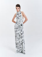Hand-drawn Afrodita Dress