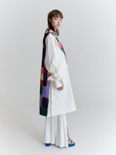 Načíst obrázek do prohlížeče Galerie, Tailored coat with hand painted lapels, Off-white

