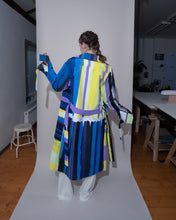Load image into Gallery viewer, A-SHAPE COAT, hand printed - ONE OF A KIND
